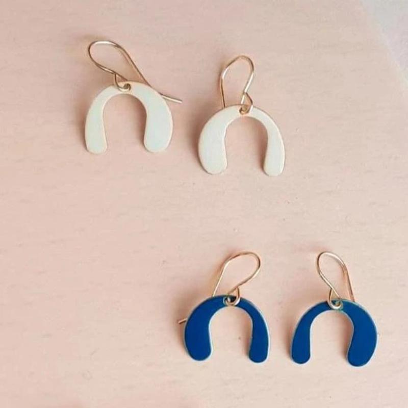 Freeform Arch Earrings