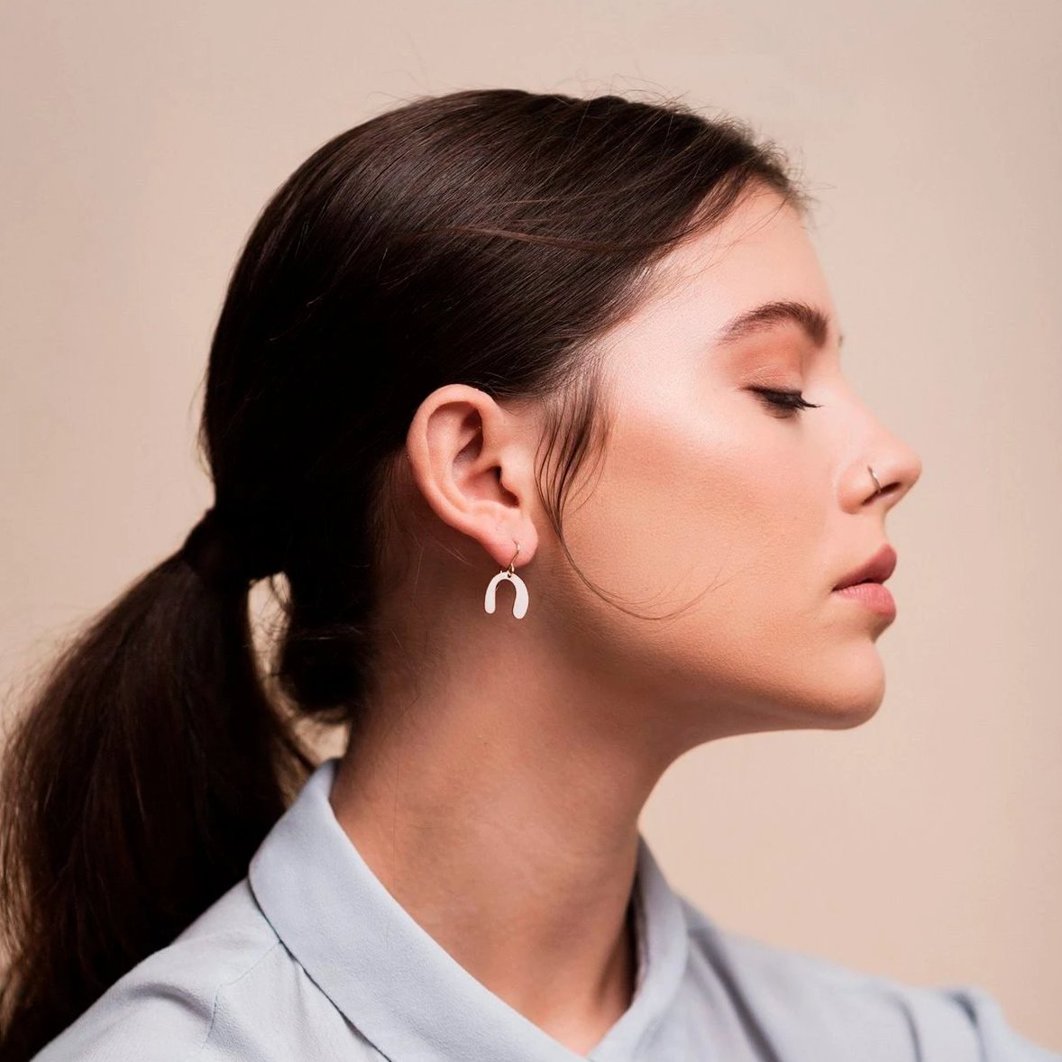 Freeform Arch Earrings