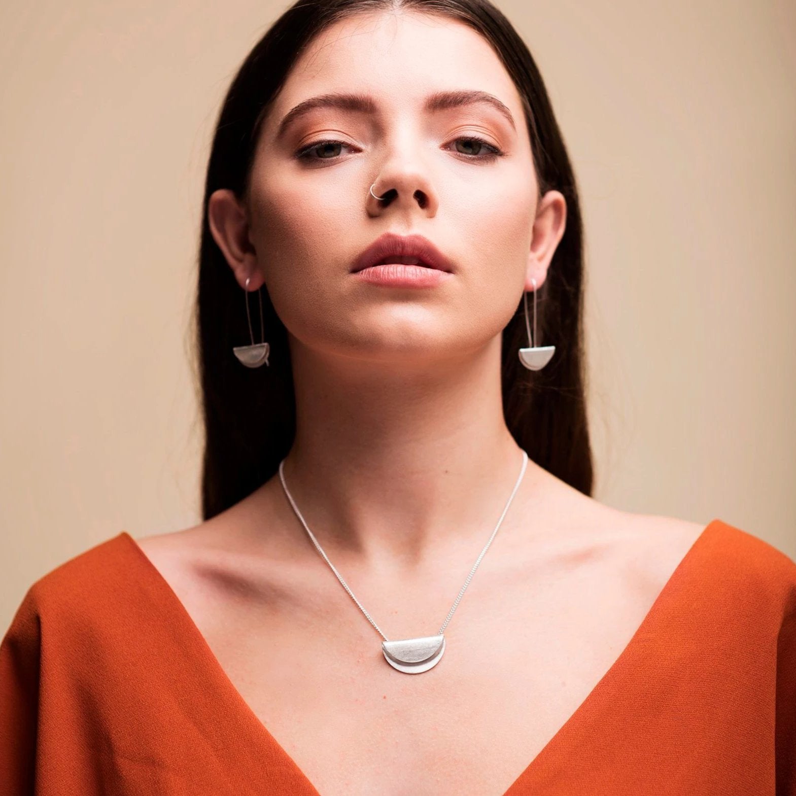 Fold Over Necklace