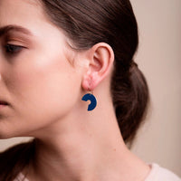 Brass Washer Earrings