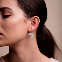 Brass Washer Earrings